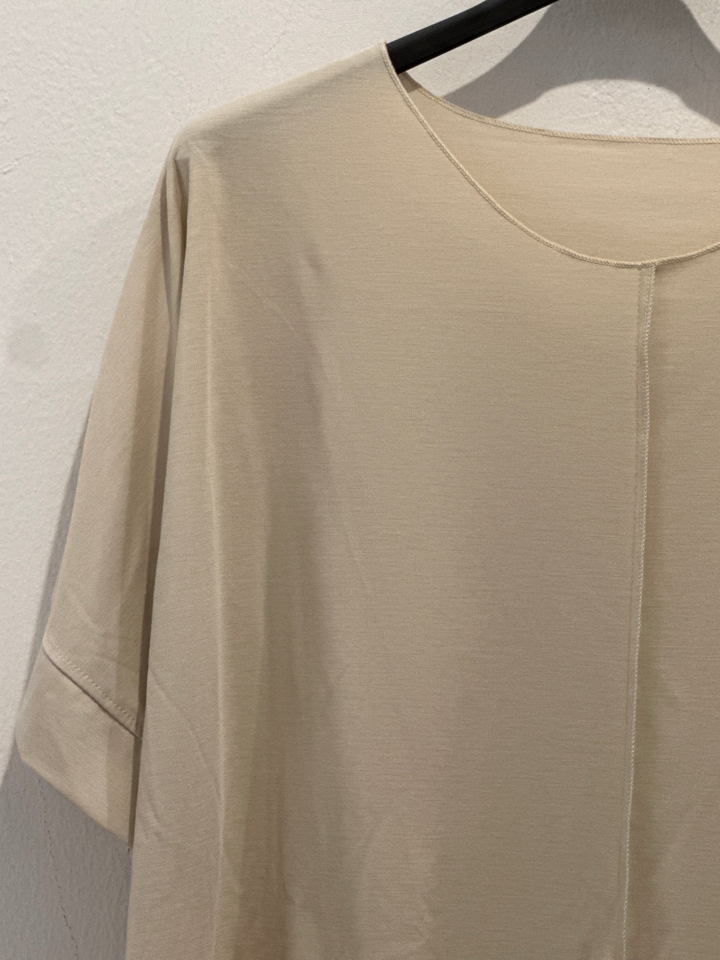 T-Shirt mit Ziernaht
