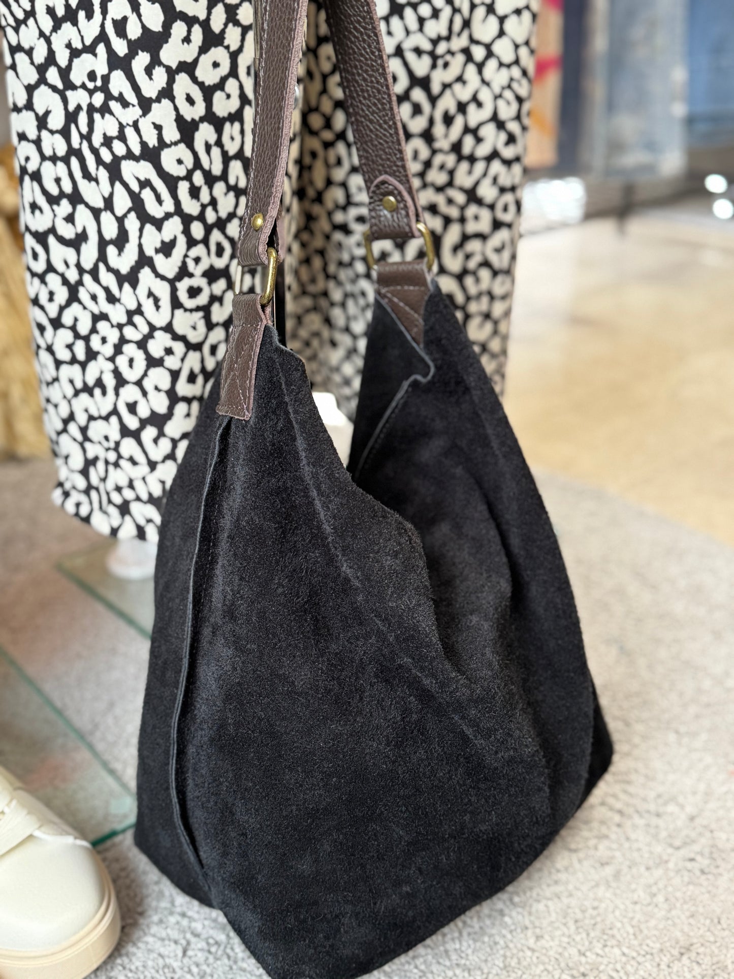 Rauleder Tasche
