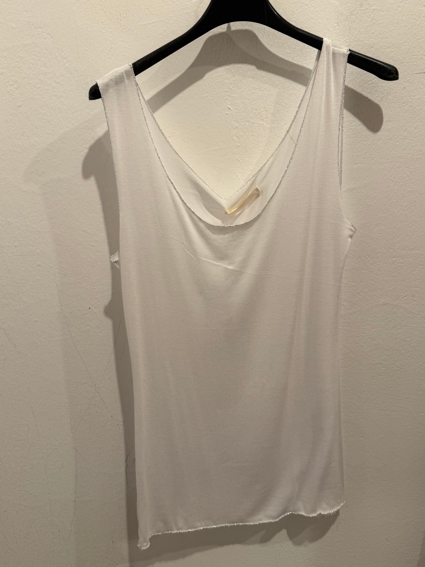 Shirt mit Glitzerrand