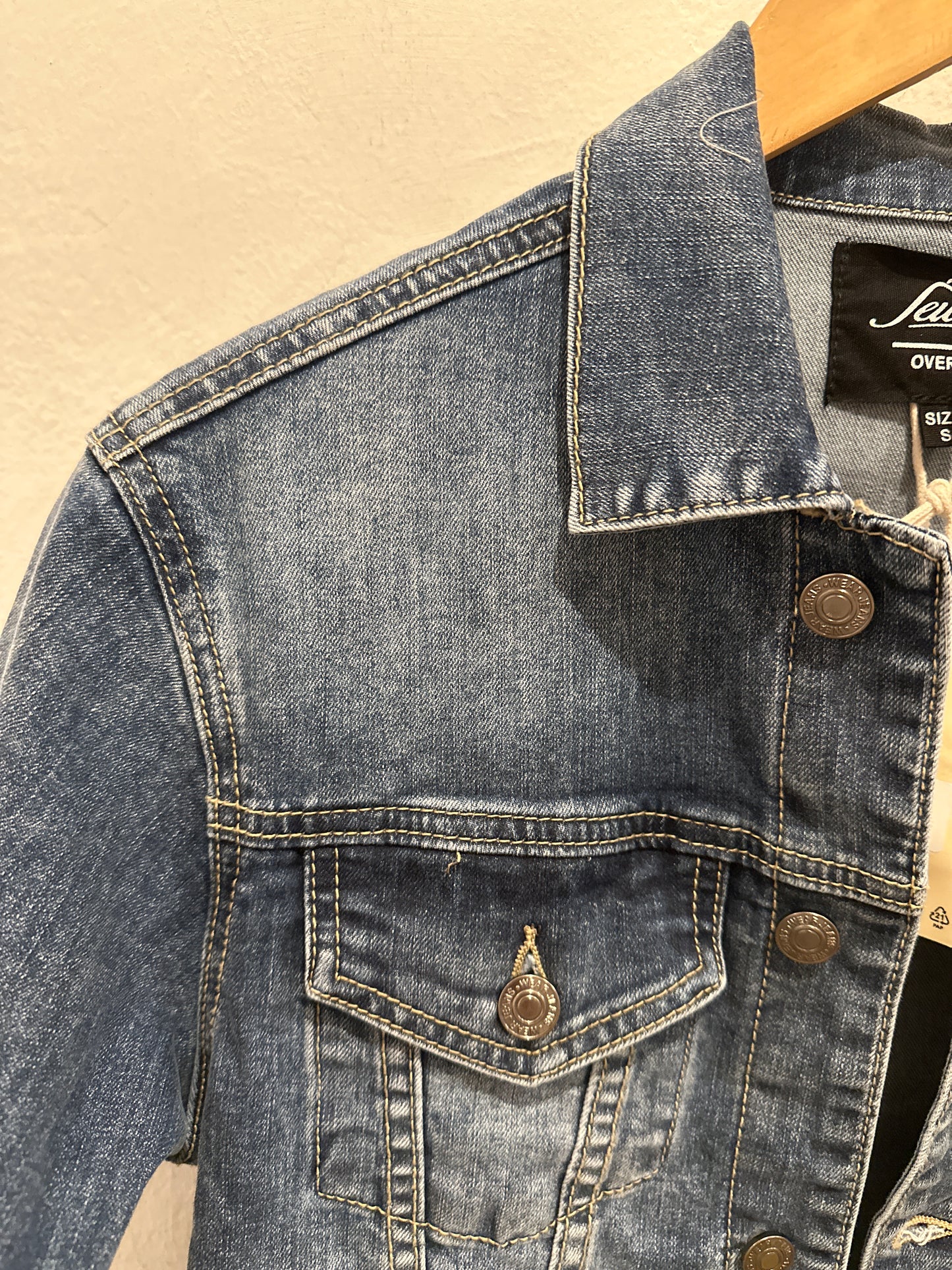 Jeansjacke oversize