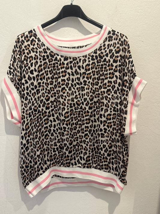 T-Shirt leomuster