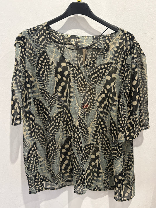 Shirt Blattmuster
