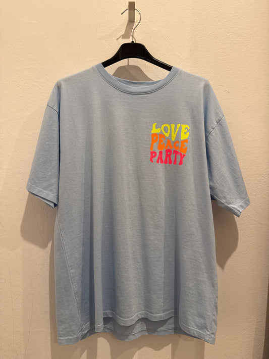 T-Shirt Love Peace Party